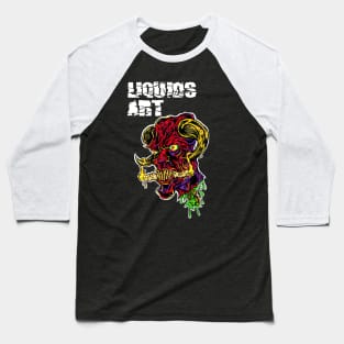 Burnt Ends w/ liquidsart Baseball T-Shirt